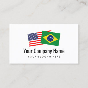Translation Brazilian Portuguese American English Business Card