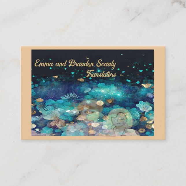 Translator Business Card (Front)