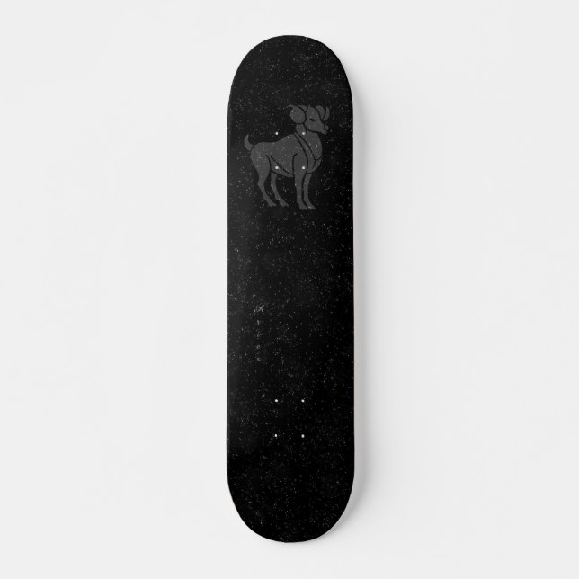 Translucent Aries Skateboard (Front)