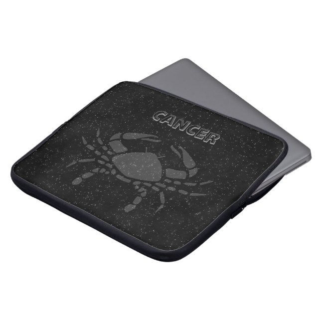 Translucent Cancer Laptop Sleeve (Front Top)