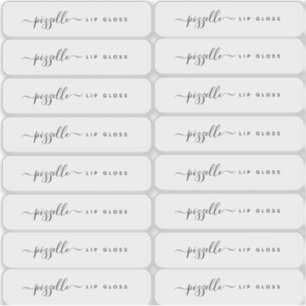 Translucent Clear Makeup Label, Lip Gloss Balm etc