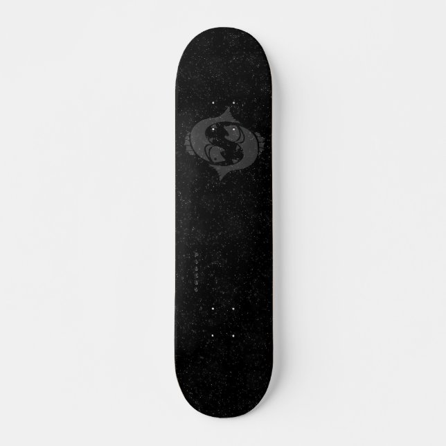 Translucent Pisces Skateboard (Front)