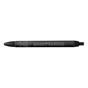 Translucent Sagittarius Black Ink Pen