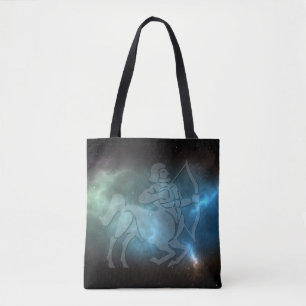 Translucent Sagittarius Tote Bag