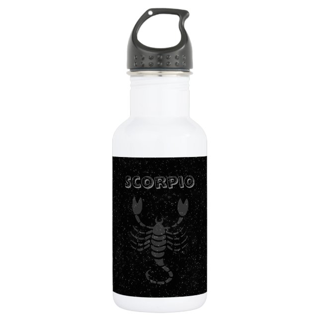 Translucent Scorpio 532 Ml Water Bottle (Front)