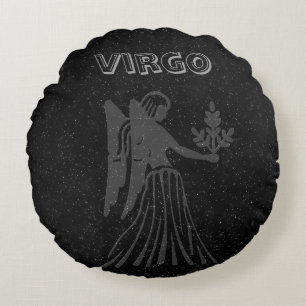 Translucent Virgo Round Cushion