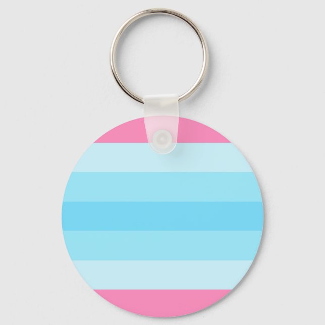 transmasculine flag key ring (Front)