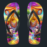 Transmigration of Souls Custom Created Flip Flops<br><div class="desc">Here are some custom flip flops with your own image or you can use mine either way you will be styling on the beach this summer. Make sure to bookmark this page to come back to it in the future. If you like/love our designs make sure to like or share...</div>