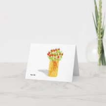 Transparency, Folde Note Card