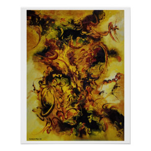 "Transparent Act Including Darkened Sky",  Poster