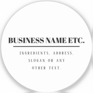 Transparent & Black Simple Modern Multi-Purpose