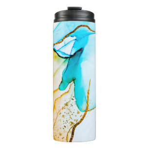Transparent creativity. Abstract artwork. Trendy w Thermal Tumbler
