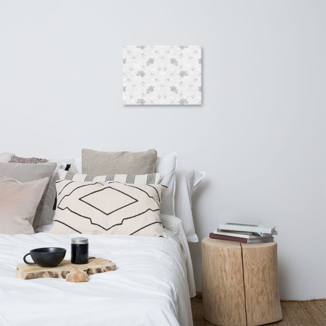 Transparent Grid Overlay – Editable PNG Texture Canvas Print (Creator Uploaded)