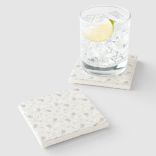 Transparent Grid Overlay – Editable PNG Texture Stone Coaster