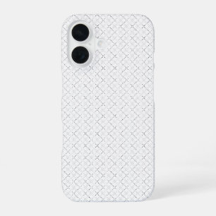 Transparent Grid PNG Editable Texture Overlay iPhone 16 Case