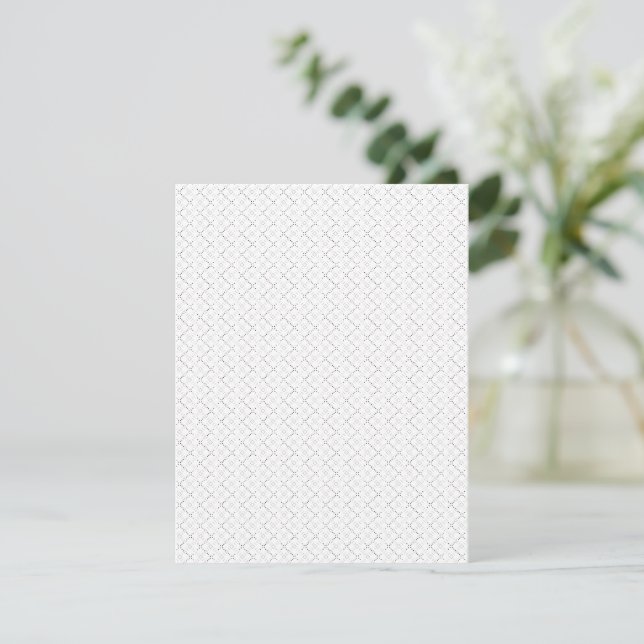 Transparent Grid PNG | Editable Texture Overlay Thank You Card (Standing Front)