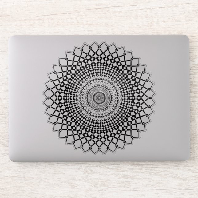 transparent Mandala sticker (Computer)