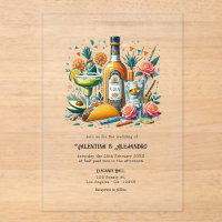Transparent Mexican Fiesta Tequila & Tacos Wedding