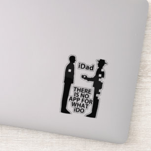 Transparent "NO APP 4 iDAD"