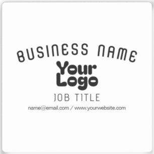 Transparent or Opaque Logo Retro-Modern Black