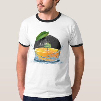 Transparent Orange Art T-Shirt