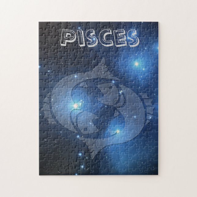 Transparent Pisces Jigsaw Puzzle (Vertical)