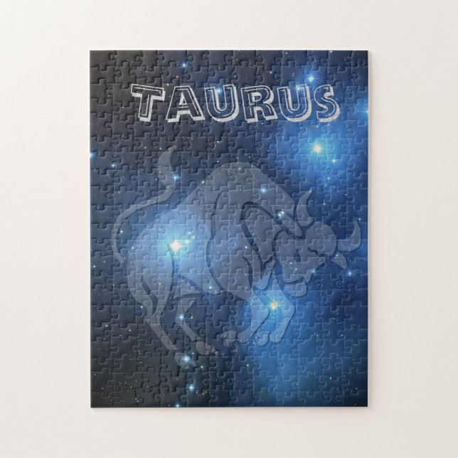 Transparent Taurus Jigsaw Puzzle (Vertical)