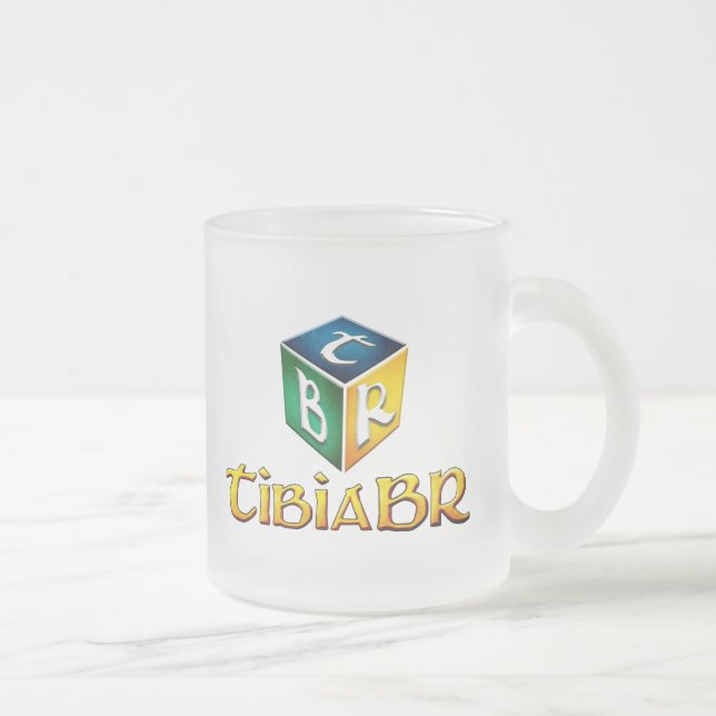 Transparent TibiaBR mug (Right)