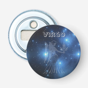 Transparent Virgo Bottle Opener