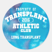 Transplant Athletic Club Watercolor Lung