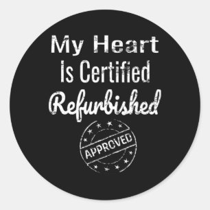 Transplant Cardiac Patient Heart Surgery Classic Round Sticker