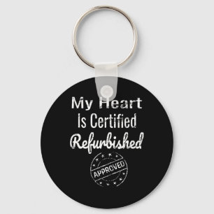 Transplant Cardiac Patient Heart Surgery Key Ring