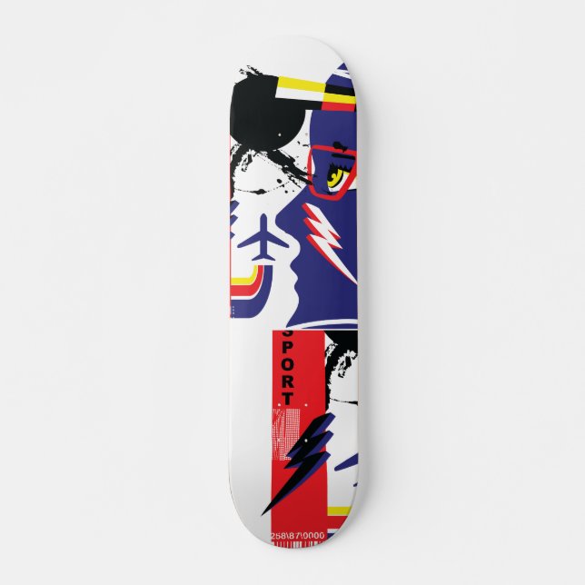 Transport motivation skateboard (Front)