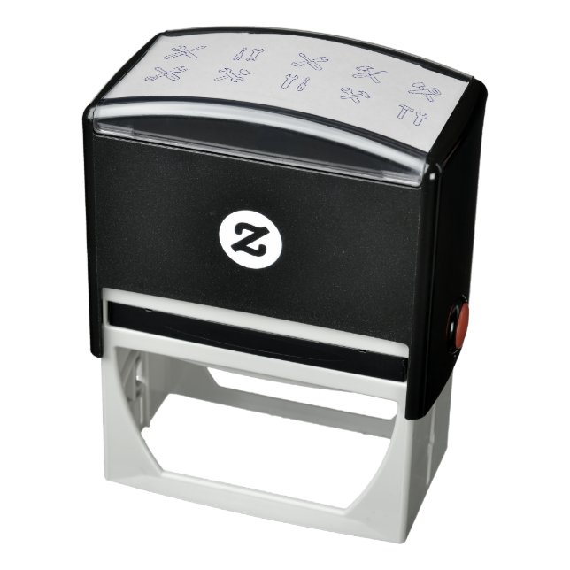 transportar repair tools sketch self-inking stamp (Product)