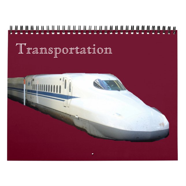 transportation 2027 calendar (Cover)