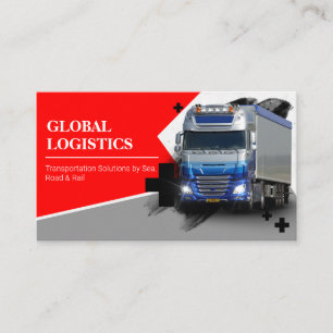 Transportation and Logistics company  Business Card