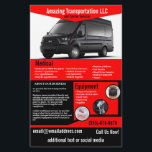 Transportation Company Flyer<br><div class="desc">This flyer is for a transportation company that transports people or supplies for companies. You can change the photo to your own vehicle</div>