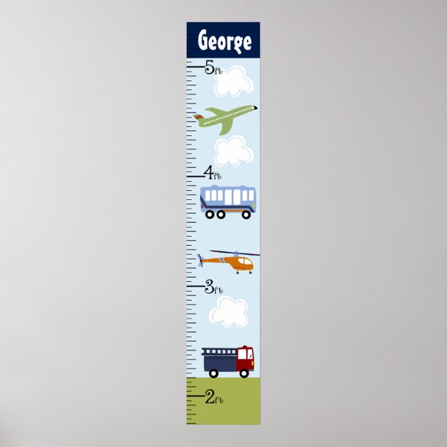 Transportation Growth Chart Keep at 8x44! (Front)