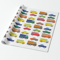 Transportation Vehicles Cute Kids