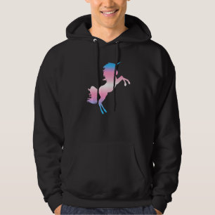 Transsexual Flag Unicorn Trans Pride Month Lgbtq T Hoodie