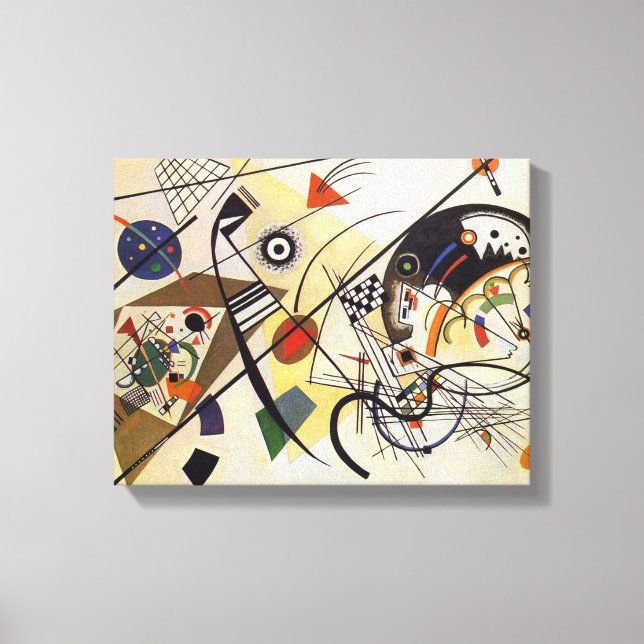 Transverse Line Canvas Print (Front)