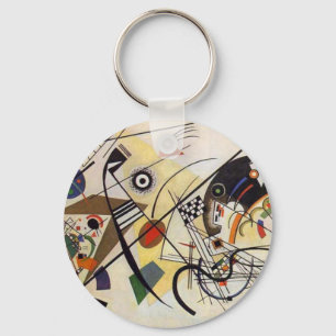 Transverse Line Key Ring