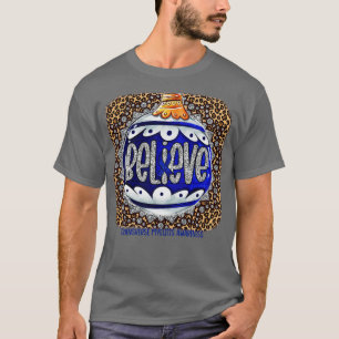 Transverse Myelitis Awareness Believe Ornament Leo T-Shirt
