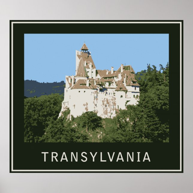 Transylvania Bran Castle Poster (Front)