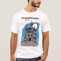 Transylvania Castle vintage travel poster