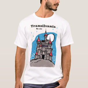 Transylvania Castle vintage travel poster T-Shirt