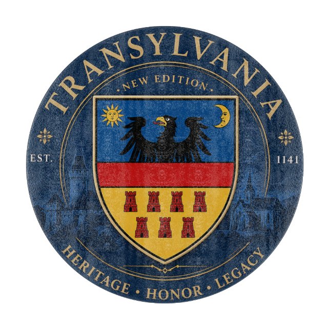 Transylvania Cutting Board (Front)