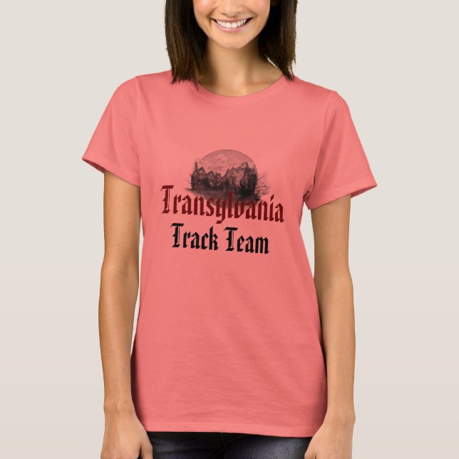 Transylvania Track Team T-Shirt (Front)