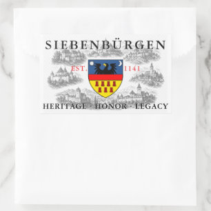 Transylvanian Saxons Crest Rectangular Sticker