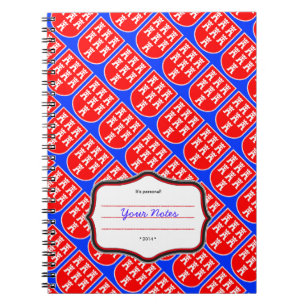 Transylvanian Saxons Crest Spiral Notebook